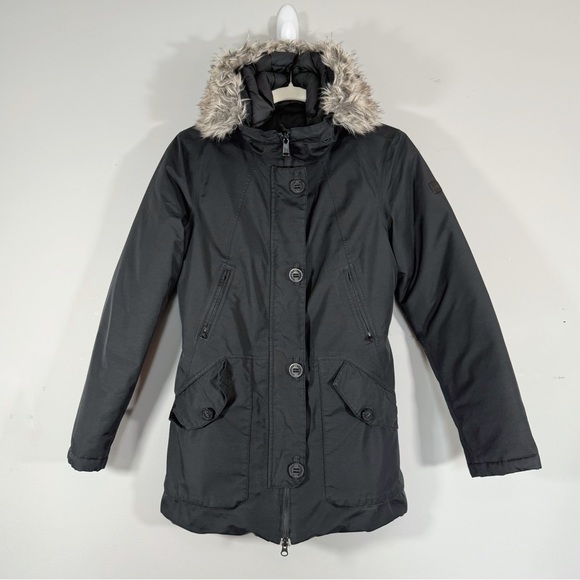 The North Face Jackets & Blazers - The North Face Mauna Kea Goose Down Jacket Women’s Size Small Black Hooded Parka